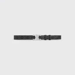 Clearance Medium Triomphe Belt in Triomphe Canvas Belts
