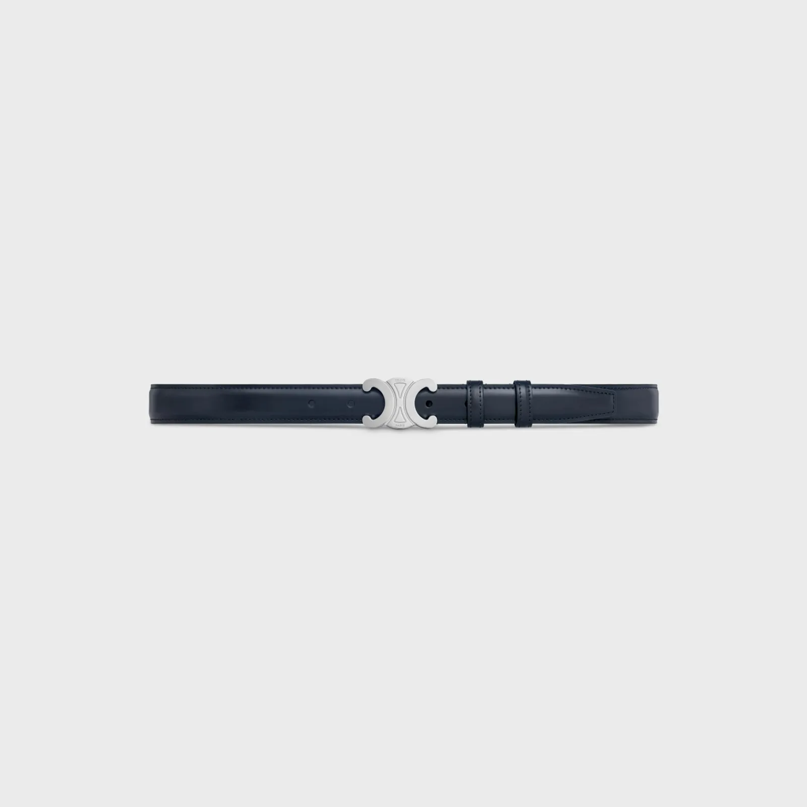 Outlet Medium Triomphe Belt in Taurillon Leather Belts