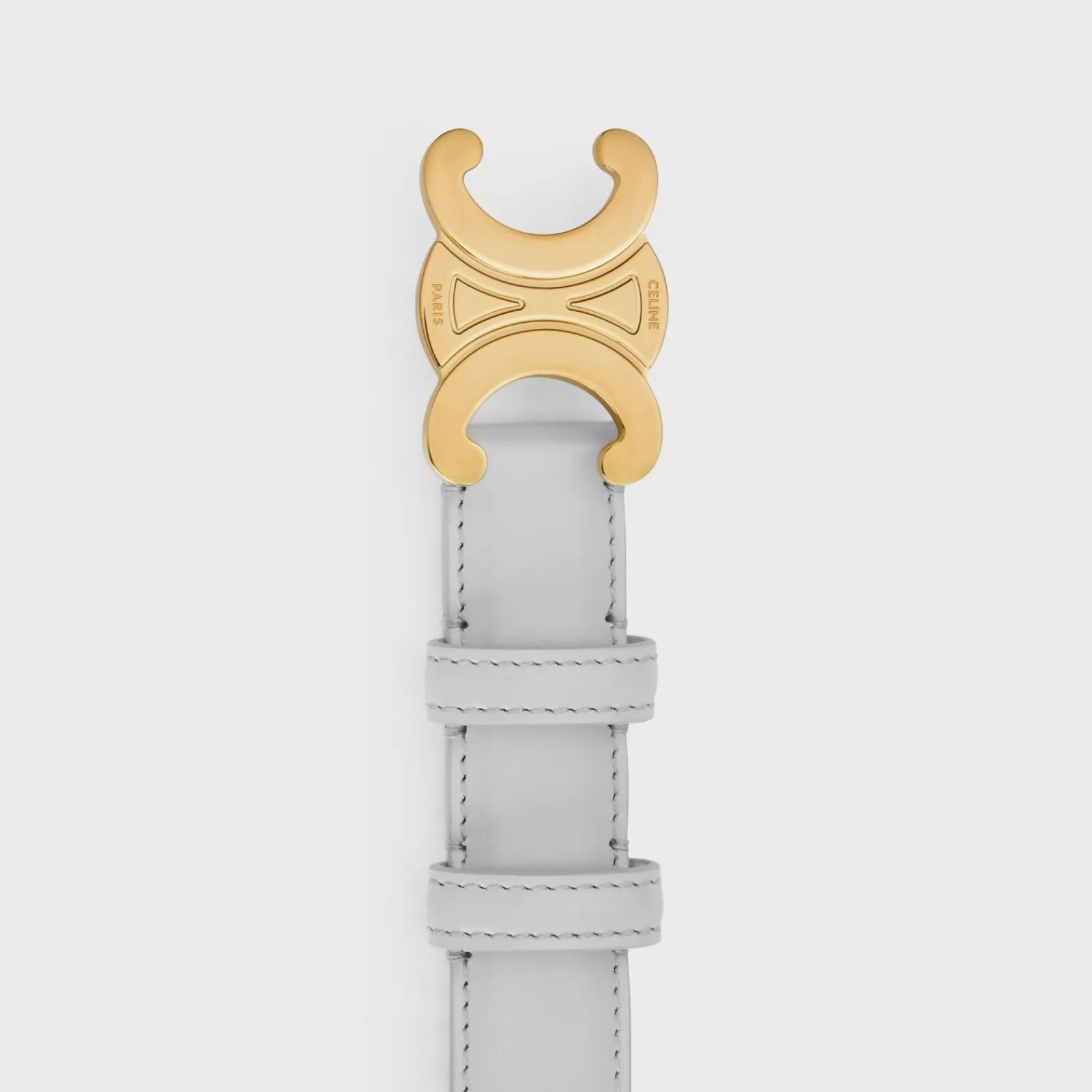 Discount Medium Triomphe Belt in Taurillon Leather Women Triomphe