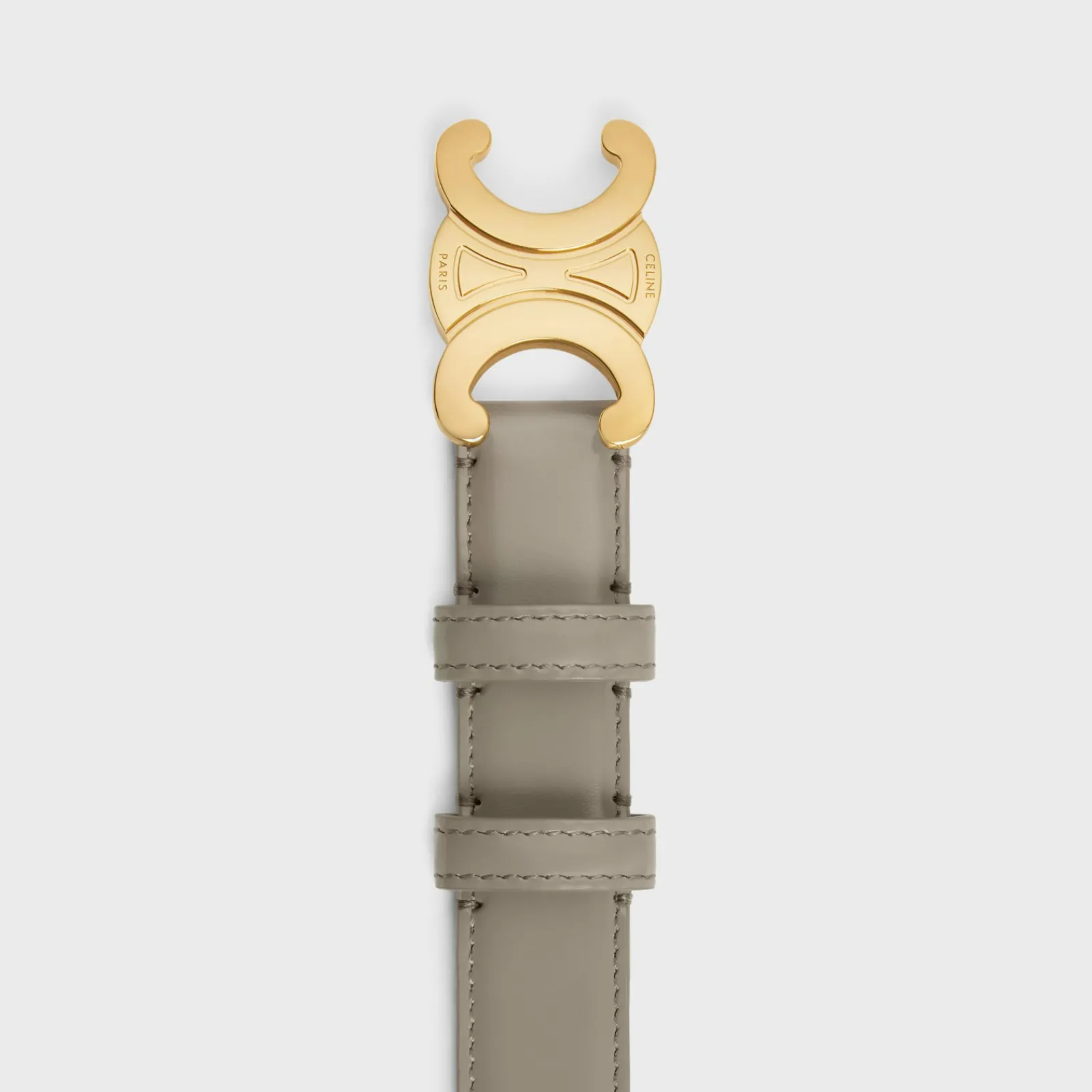 Discount Medium Triomphe Belt in Taurillon Leather Women Triomphe
