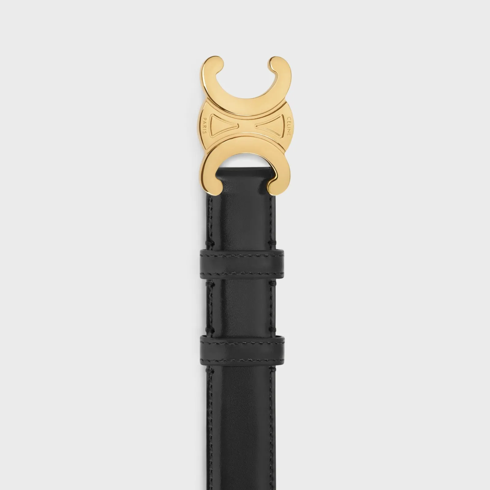Online Medium Triomphe Belt in Taurillon Leather Women Triomphe