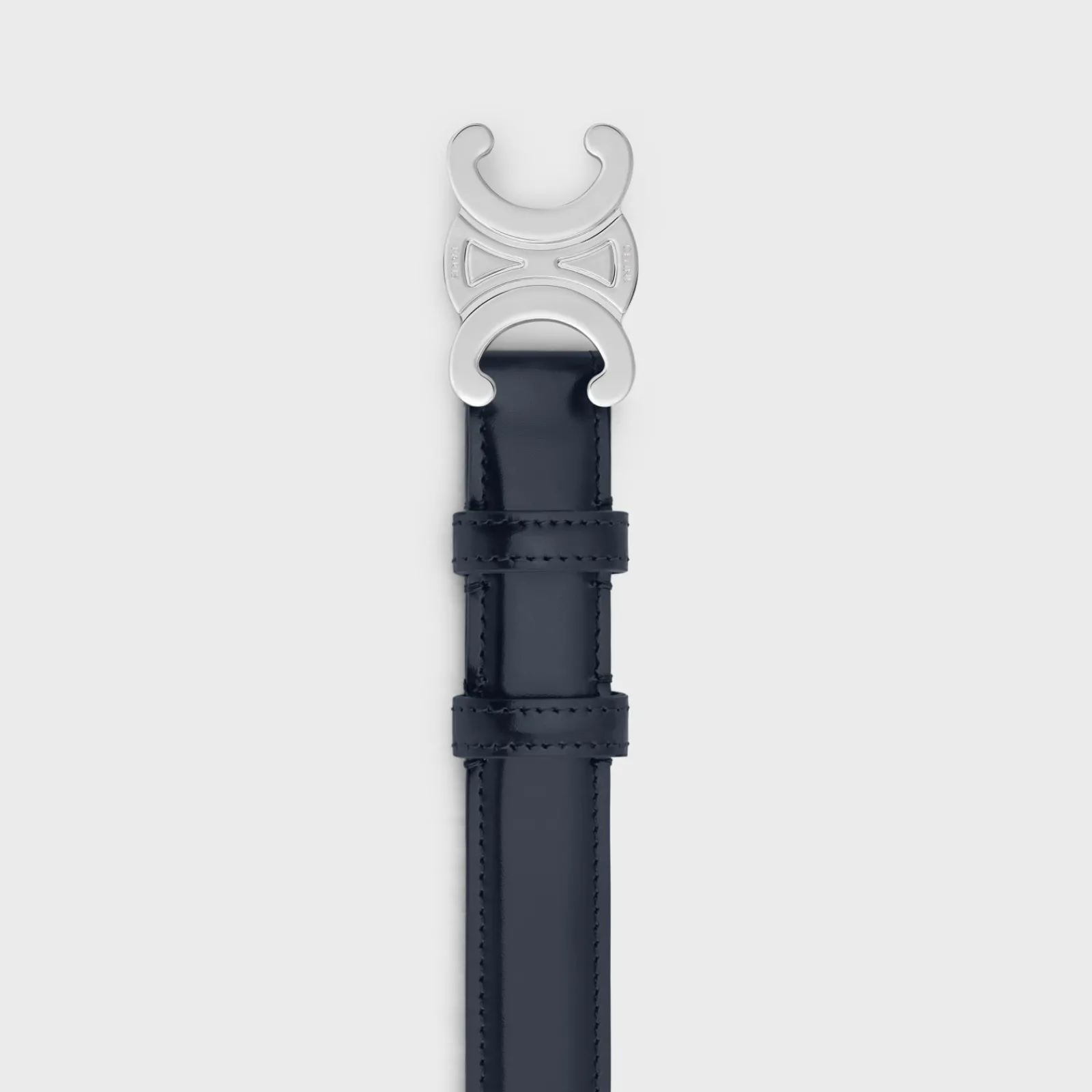 Outlet Medium Triomphe Belt in Taurillon Leather Belts