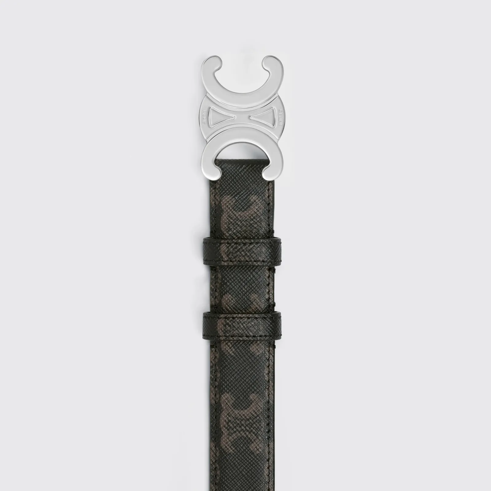 Clearance Medium Triomphe Belt in Triomphe Canvas Belts