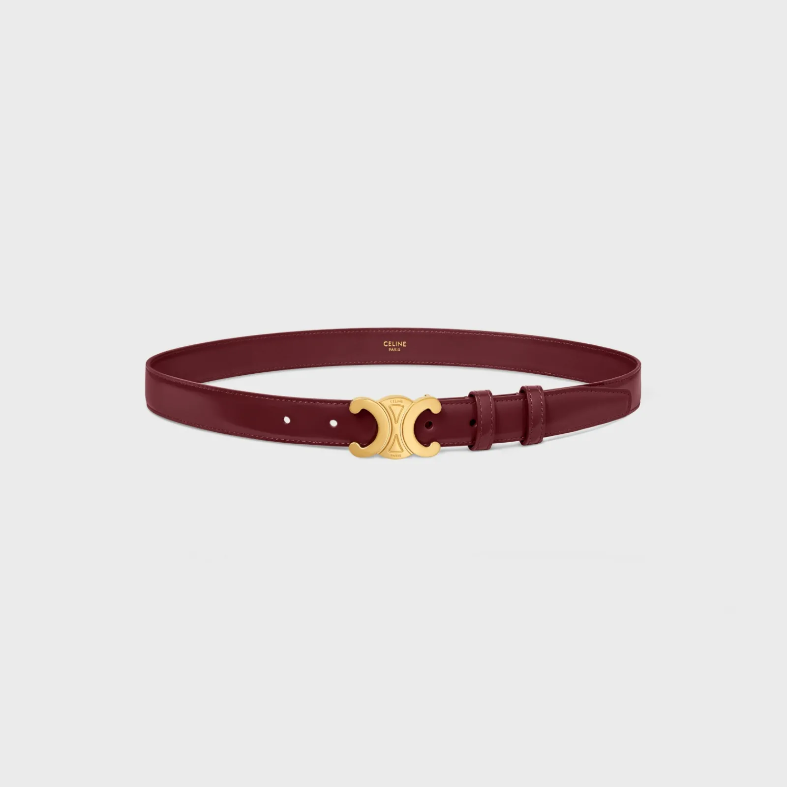 Discount Medium Triomphe Belt in Taurillon Leather Women Triomphe