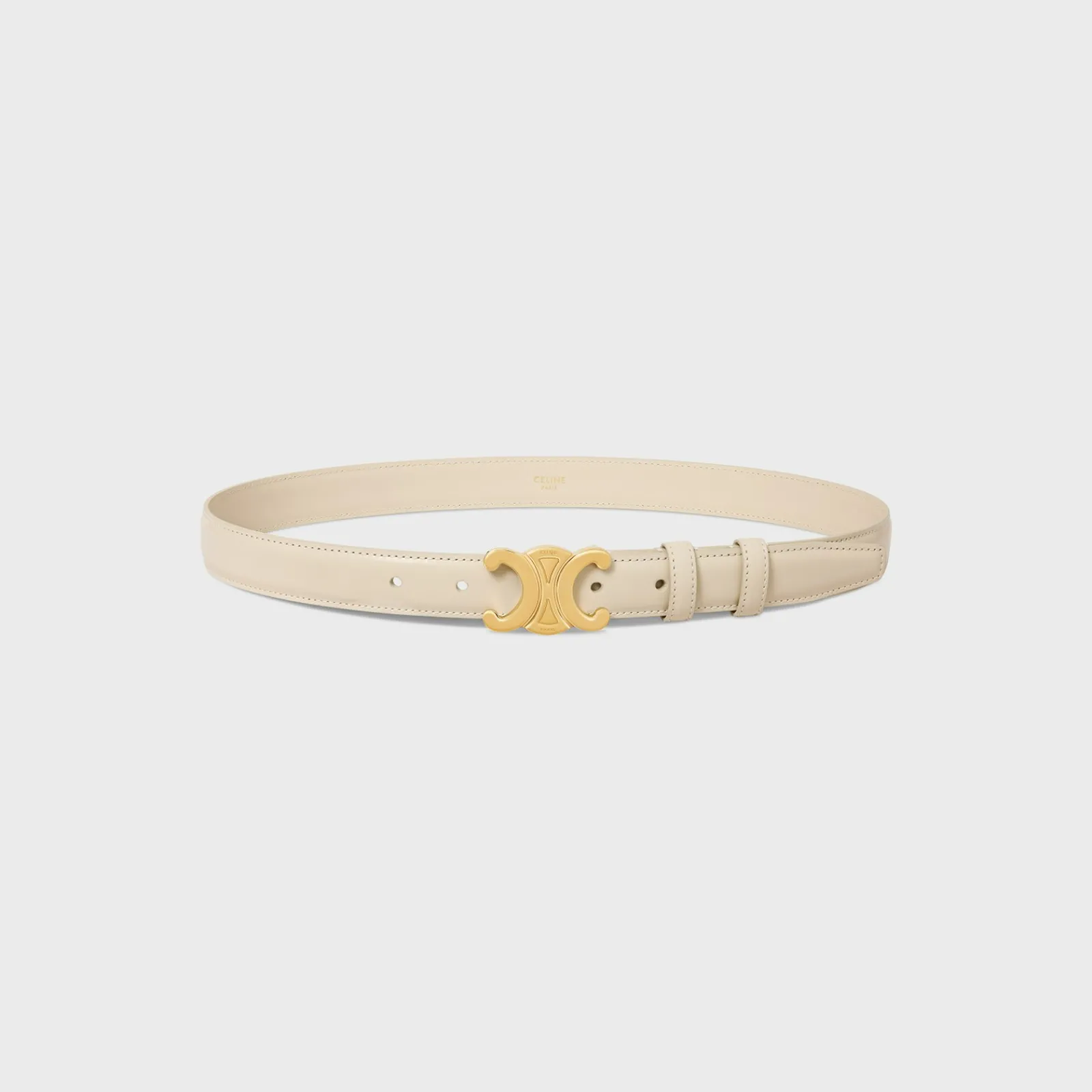 Discount Medium Triomphe Belt in Taurillon Leather Women Triomphe