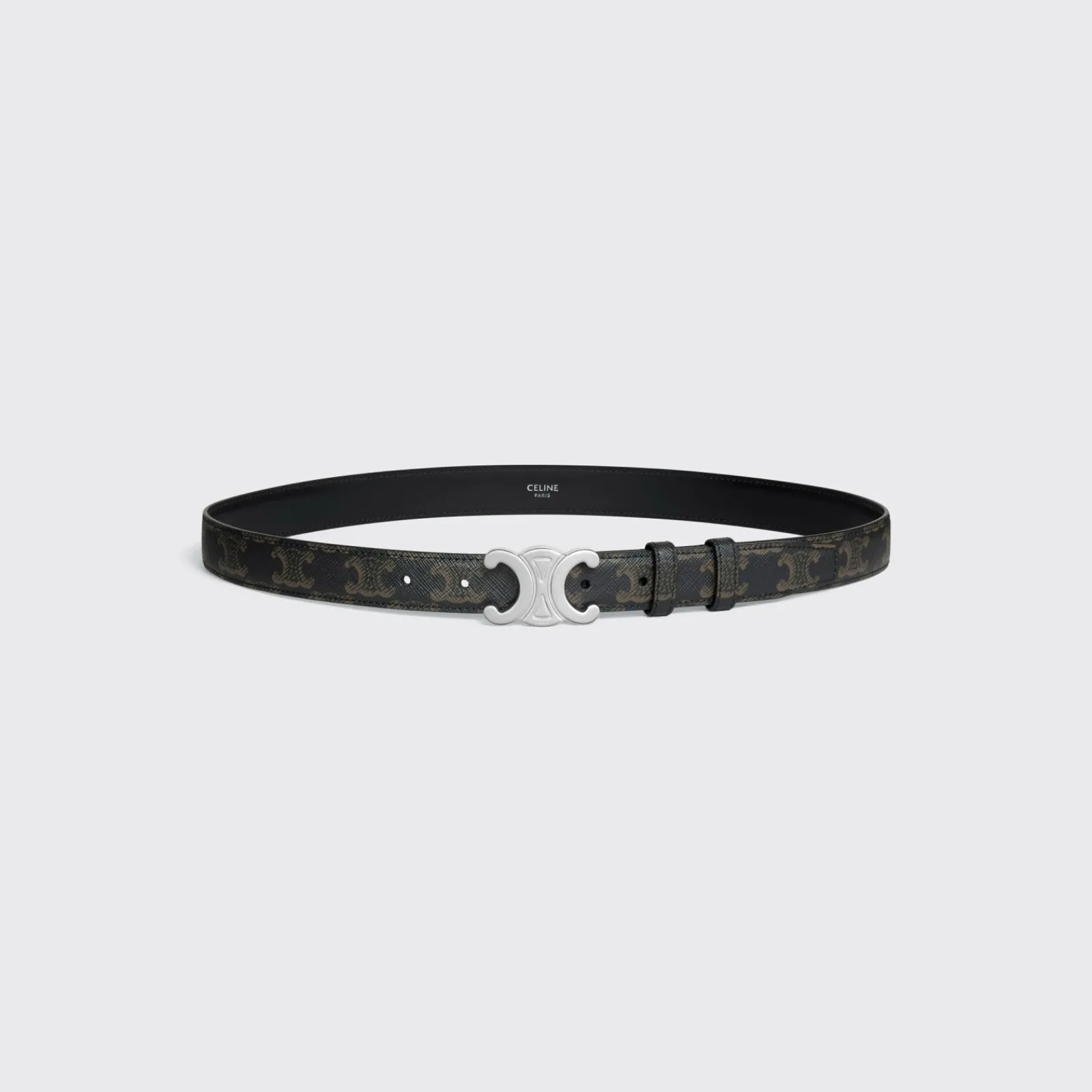 Clearance Medium Triomphe Belt in Triomphe Canvas Belts