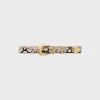 Fashion MEDIUM WESTERN BELT in PYTHON Women Western