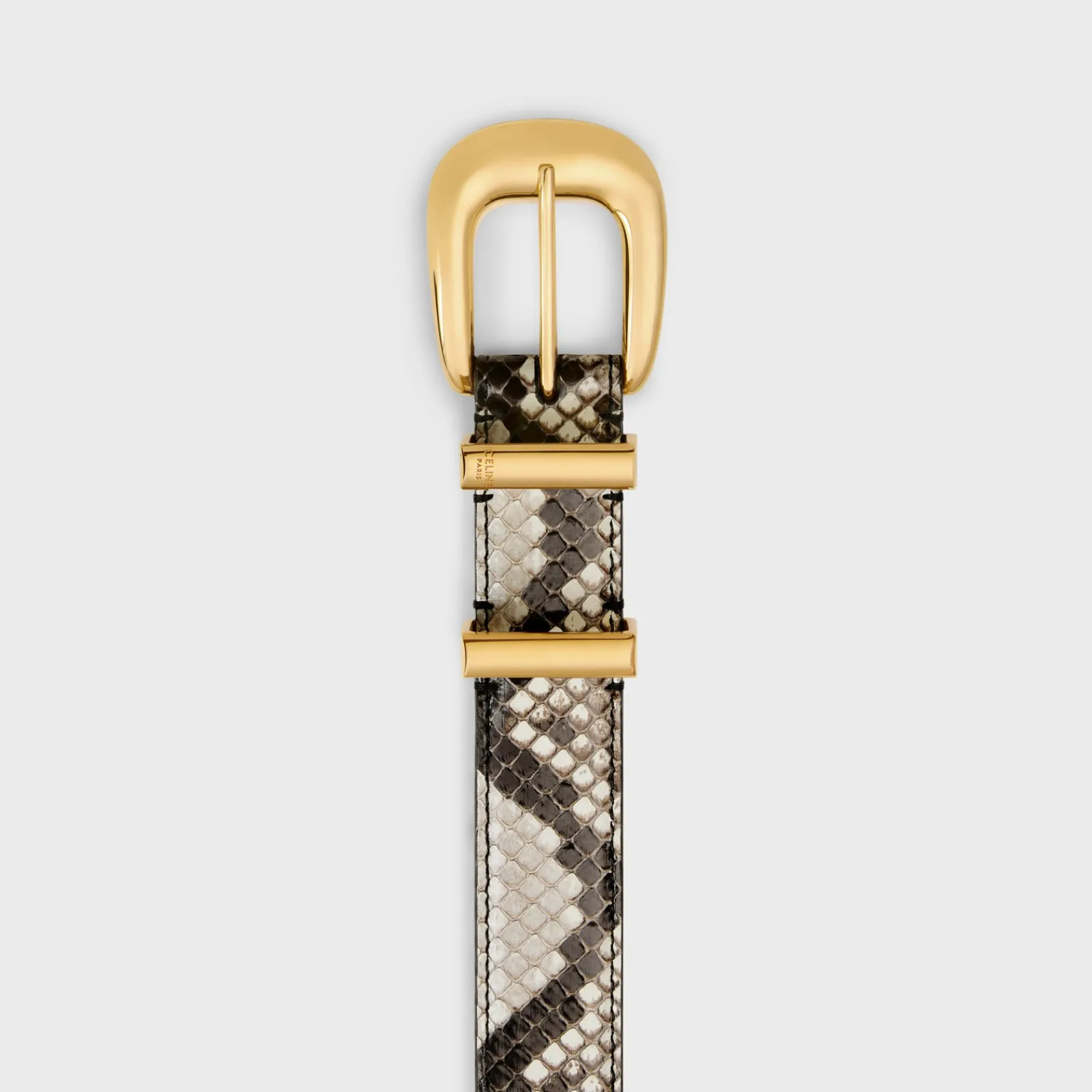 Fashion MEDIUM WESTERN BELT in PYTHON Women Western