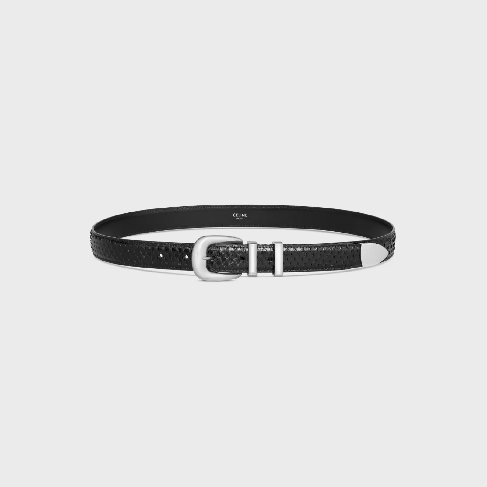 Outlet MEDIUM WESTERN BELT in Python Belts