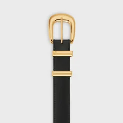New MEDIUM WESTERN BELT in Taurillon Leather Women Western