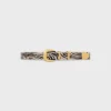 Online MEDIUM WESTERN BELT in ZEBRA PRINTED PONY CALFSKIN Women Western