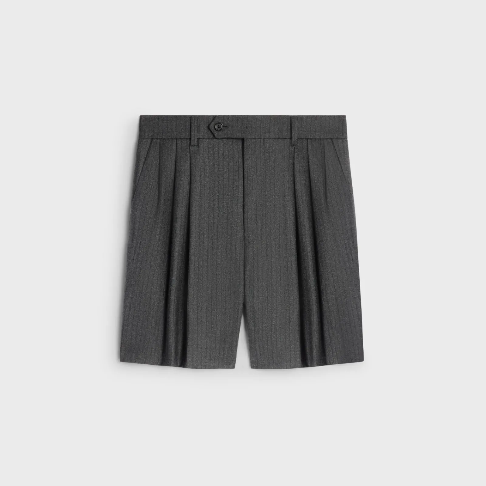 Sale men s shorts in cashmere and wool flannel Women Pants And Shorts