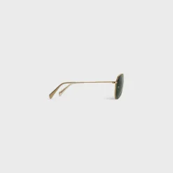 Clearance METAL FRAME 02 SUNGLASSES IN METAL WITH MINERAL GLASS LENSES Women Metal Frame | Categories·Round