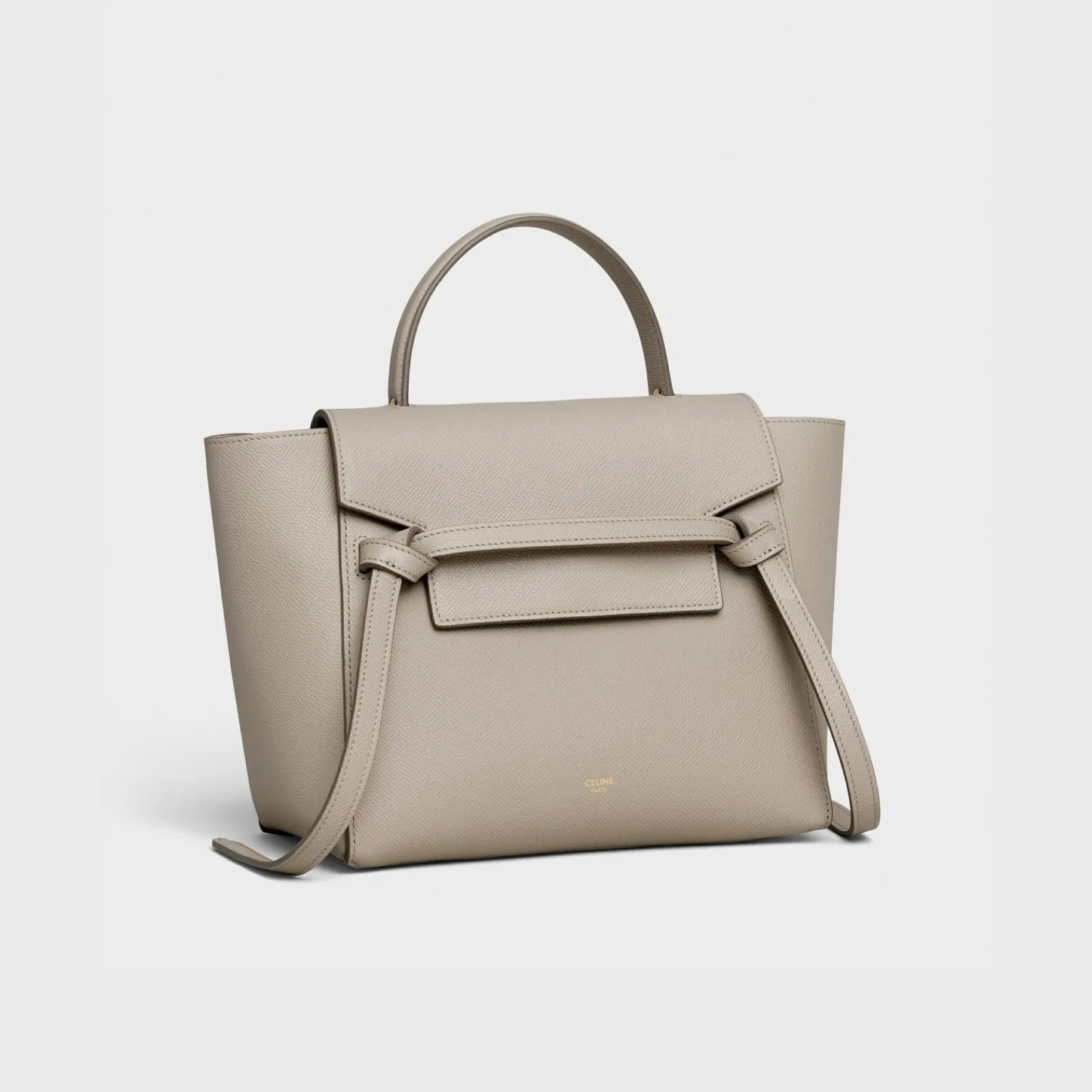 Hot Micro Belt bag in grained calfskin Women More Lines·Belt Bag | Categories·Cross-Body Bags