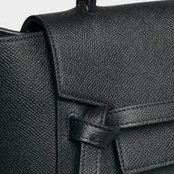 Hot Micro Belt bag in grained calfskin Women More Lines·Belt Bag | Categories·Cross-Body Bags