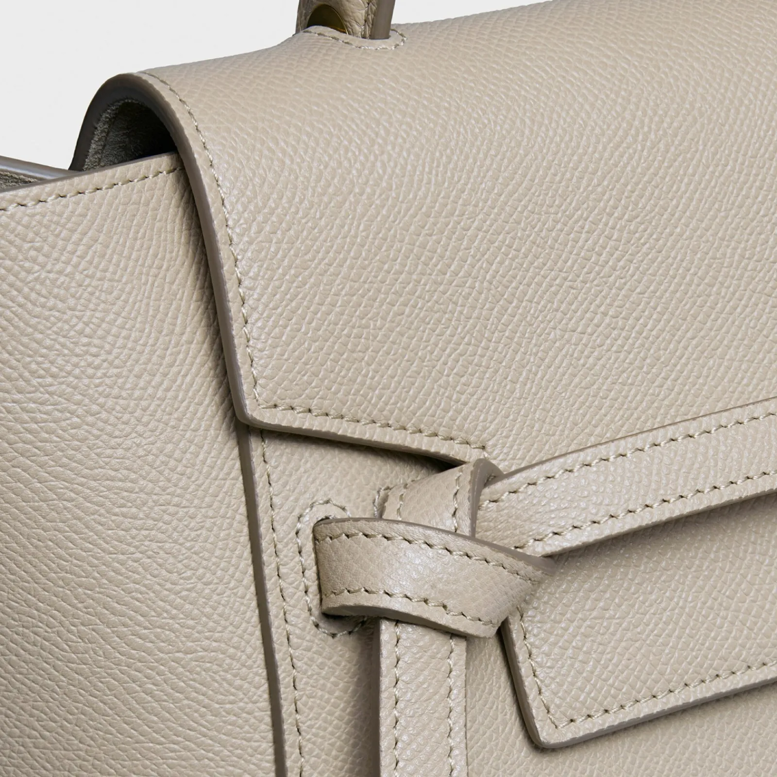 Hot Micro Belt bag in grained calfskin Women More Lines·Belt Bag | Categories·Cross-Body Bags
