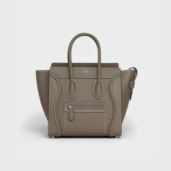 Discount Micro Luggage handbag in drummed calfskin Women More Lines·Other Lines