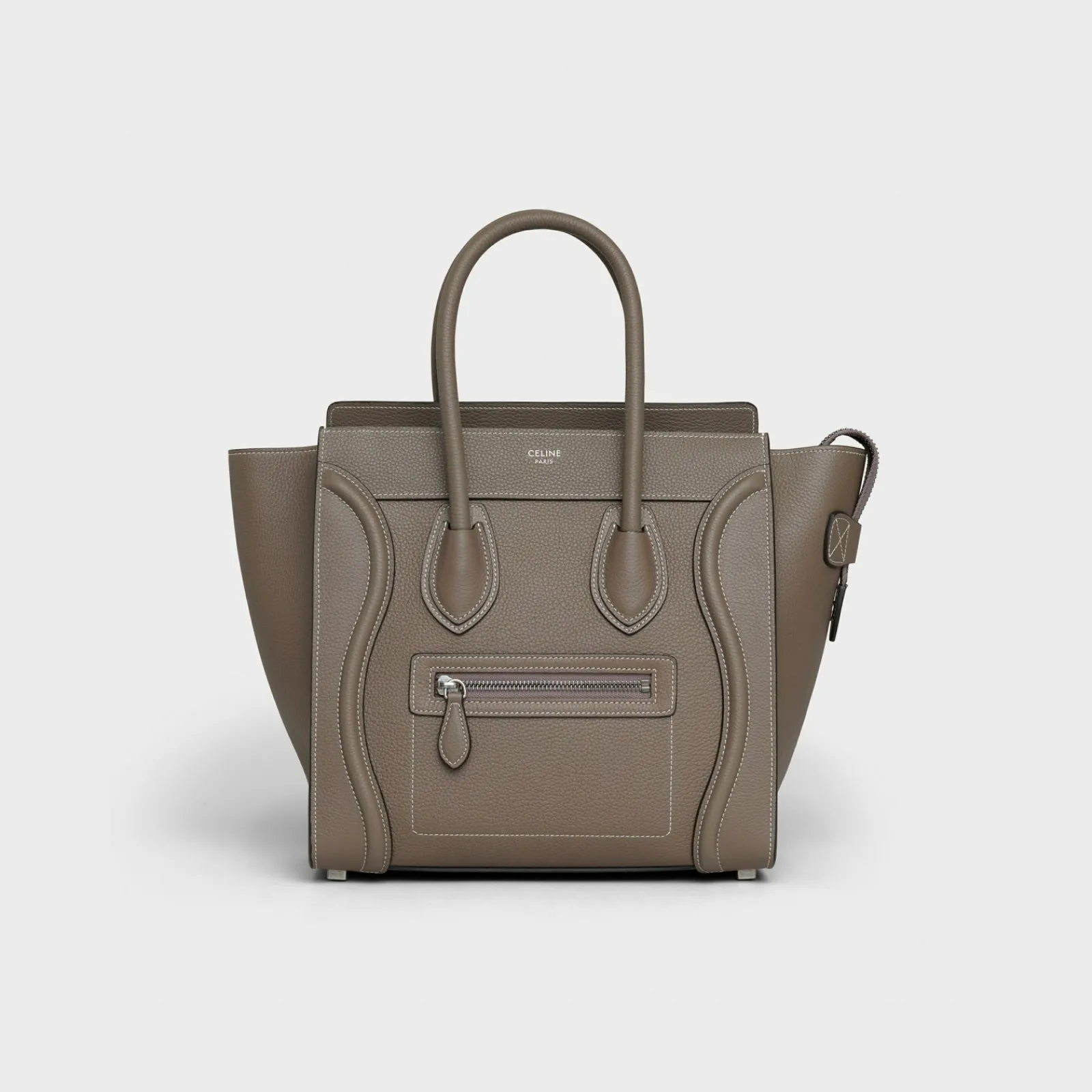 Discount Micro Luggage handbag in drummed calfskin Women More Lines·Other Lines