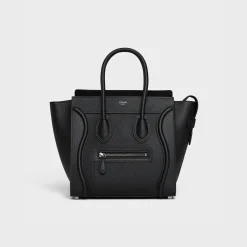 Best Micro Luggage handbag in drummed calfskin Women More Lines·Other Lines