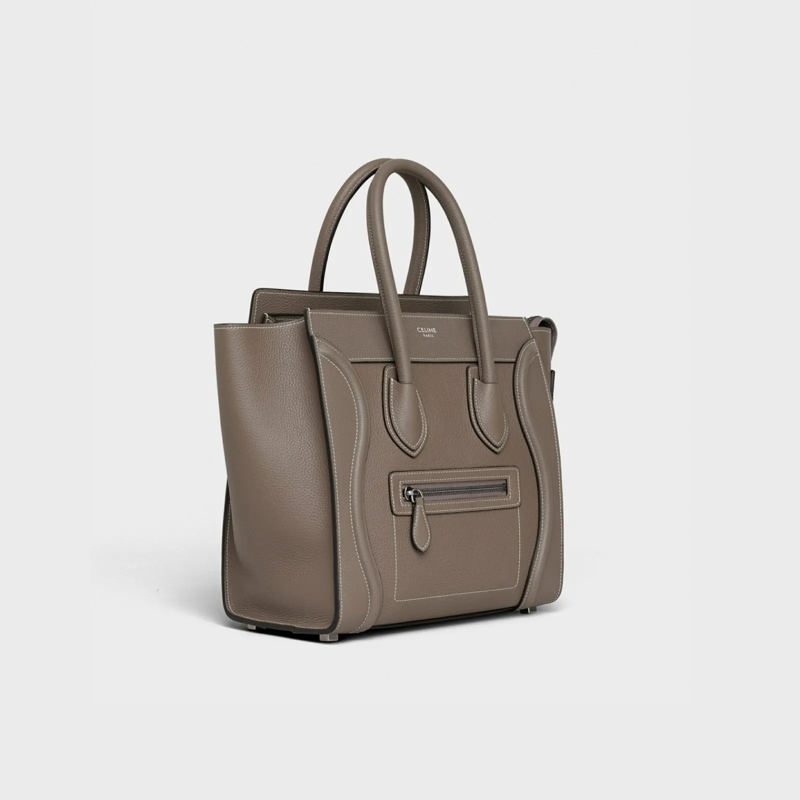 Discount Micro Luggage handbag in drummed calfskin Women More Lines·Other Lines