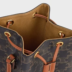 New MICRO SAILOR in TRIOMPHE CANVAS AND CALFSKIN Women Triomphe Canvas | More Lines·Other Lines