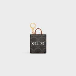 Sale MICRO VERTICAL CABAS in Triomphe Canvas and Calfskin Women Triomphe Canvas | Categories·Straps And Accessories