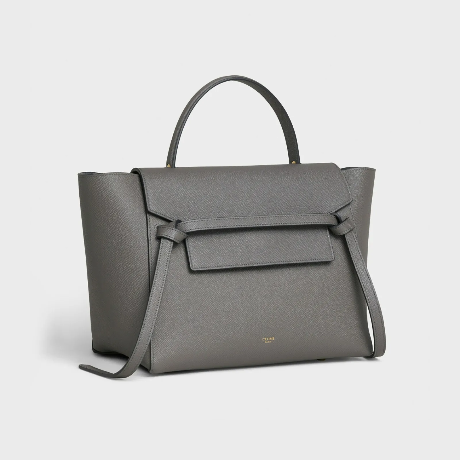 Fashion Mini Belt bag in grained calfskin Women More Lines·Belt Bag | Categories·Top-Handle Bags