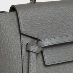 Fashion Mini Belt bag in grained calfskin Women More Lines·Belt Bag | Categories·Top-Handle Bags