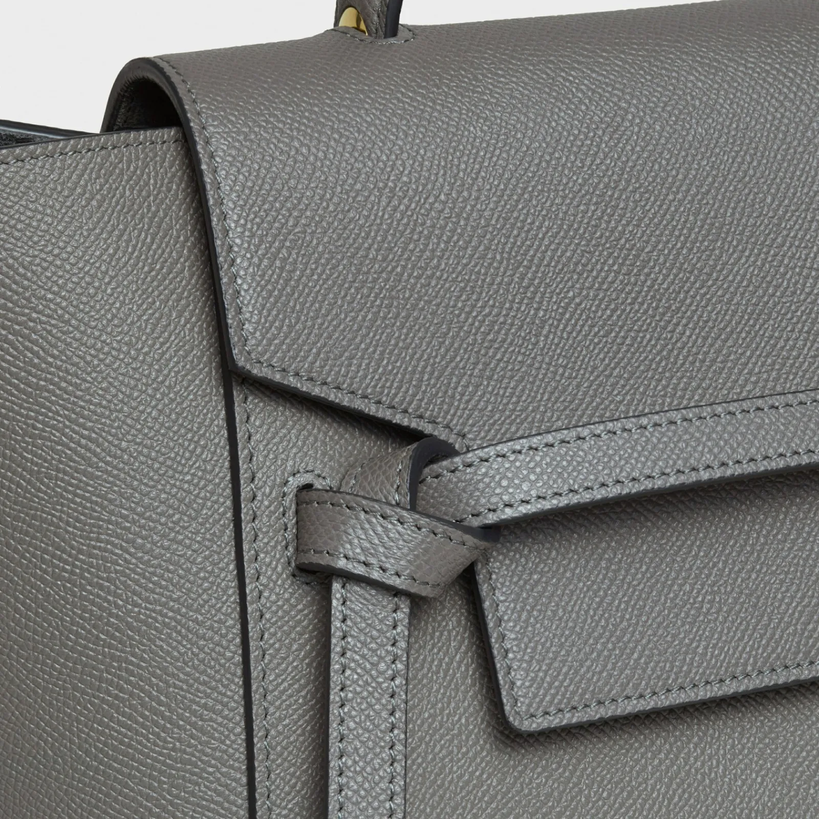 Fashion Mini Belt bag in grained calfskin Women More Lines·Belt Bag | Categories·Top-Handle Bags