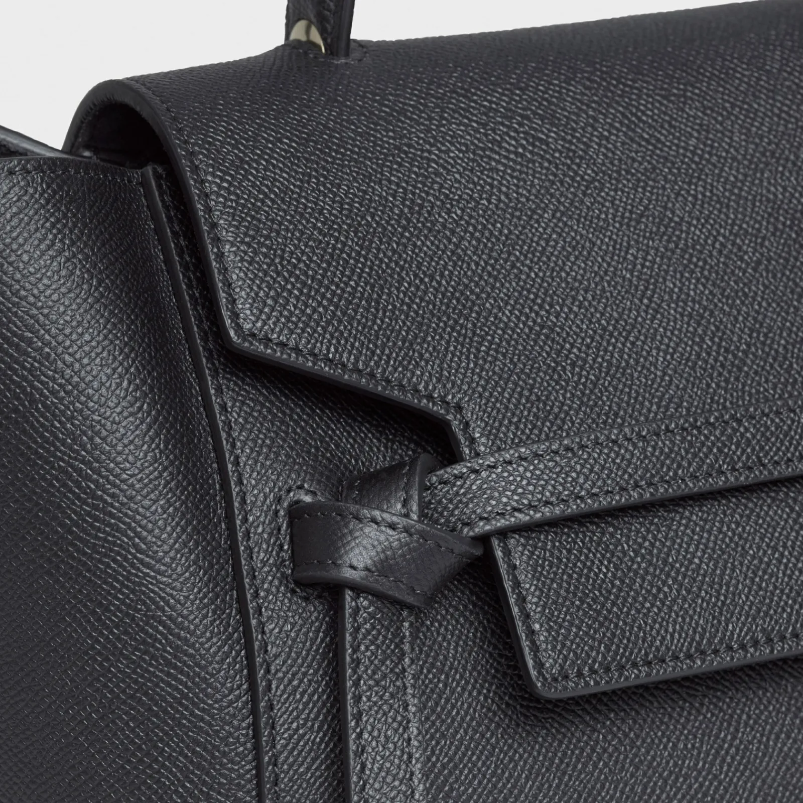 Hot Mini Belt bag in grained calfskin Women More Lines·Belt Bag | Categories·Top-Handle Bags