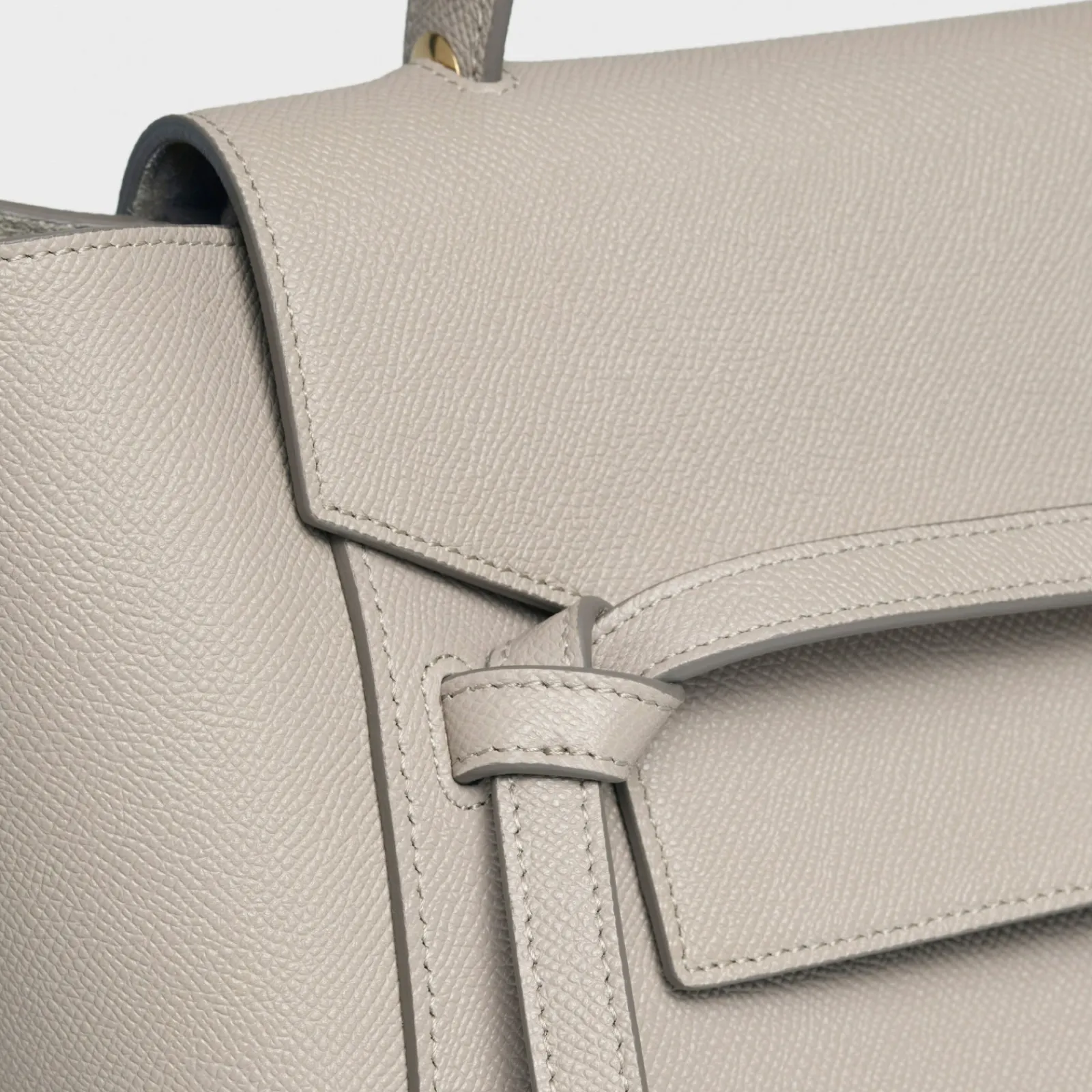 Discount Mini Belt bag in grained calfskin Women More Lines·Belt Bag | Categories·Top-Handle Bags