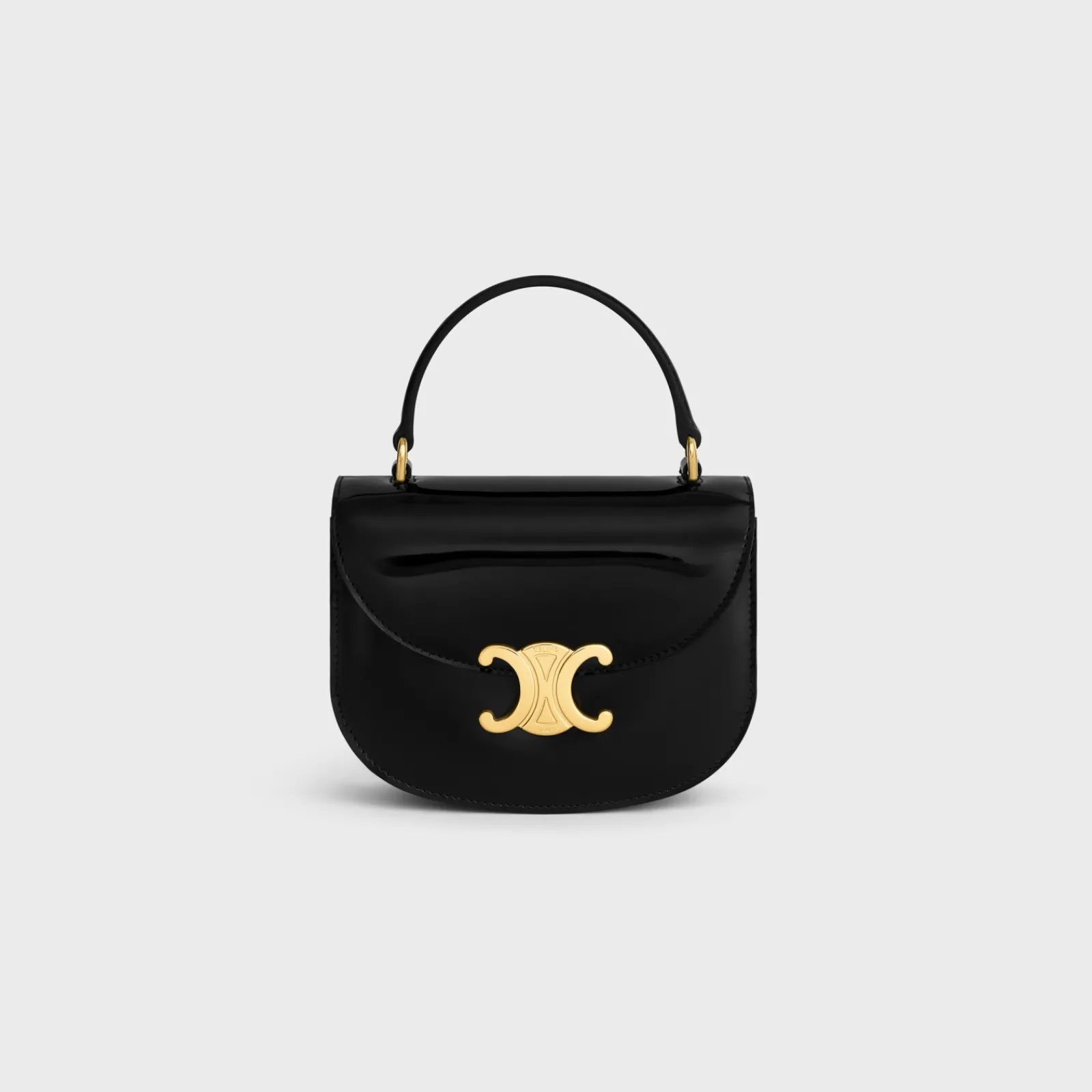 Fashion MINI BESACE CLEA in PATENT CALFSKIN Women More Lines·Clea