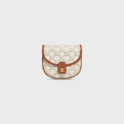 Discount Mini Besace in Triomphe Canvas and calfskin Women Triomphe Canvas | Categories·Cross-Body Bags