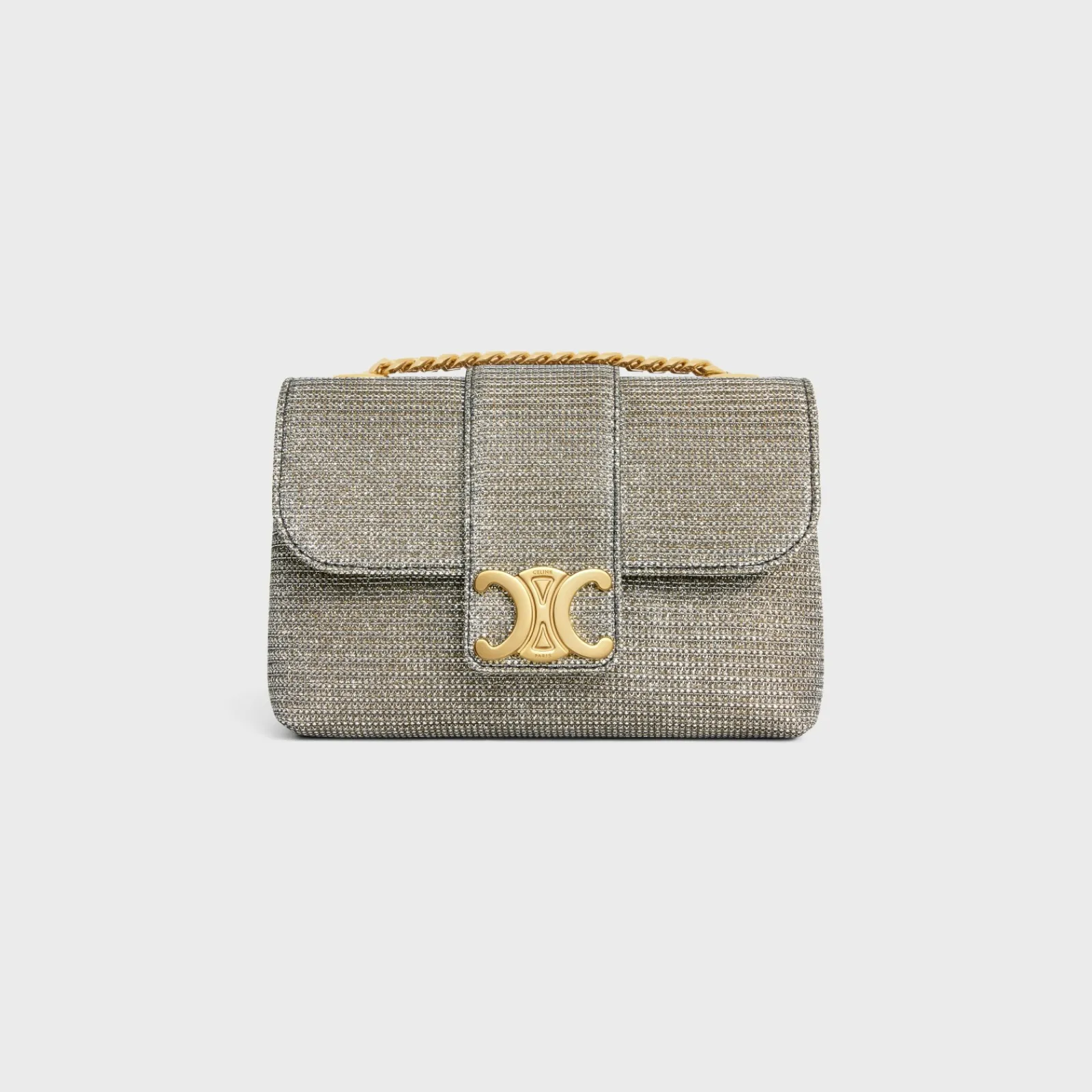 New MINI VICTOIRE in GLITTER TEXTILE Women More Lines·Other Lines