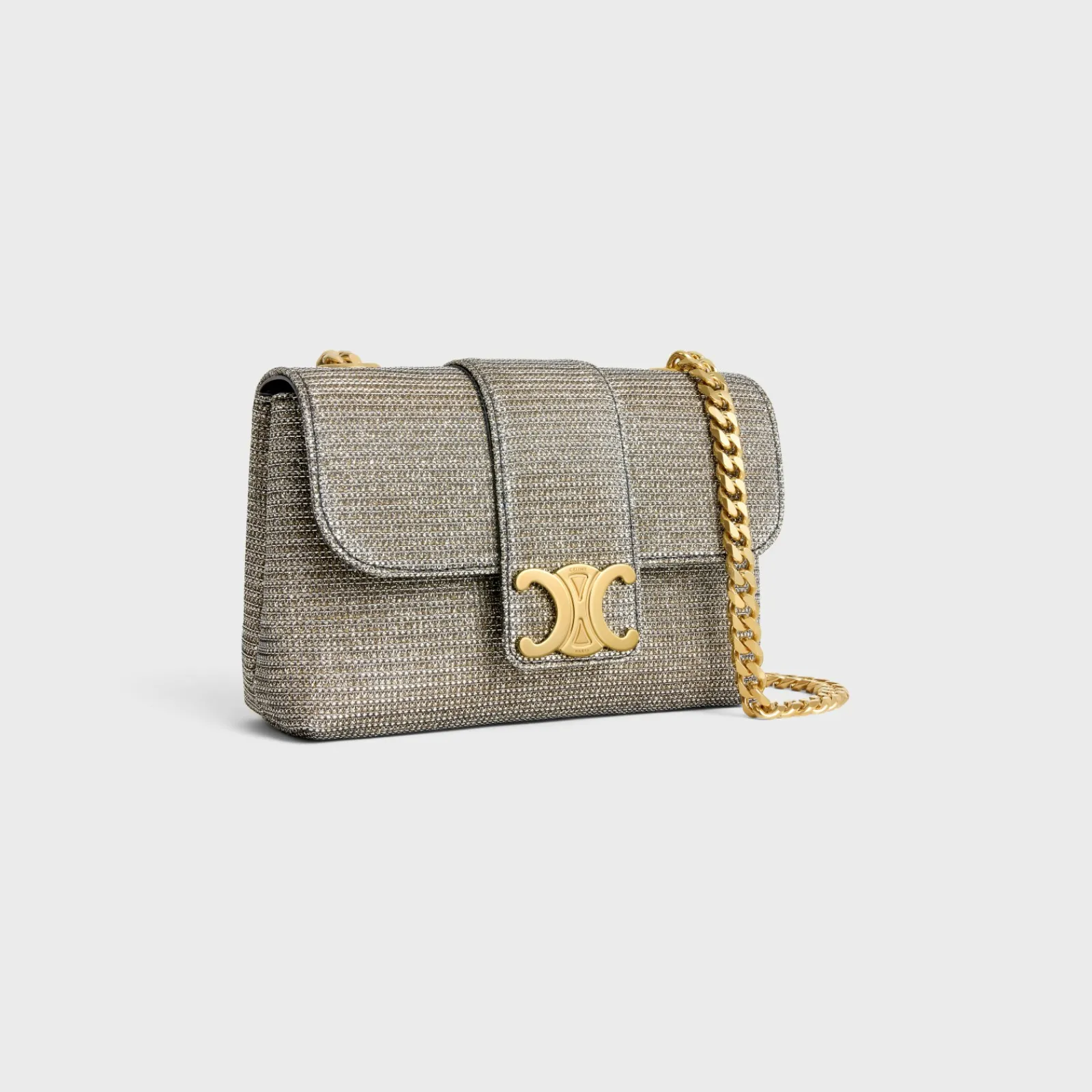 New MINI VICTOIRE in GLITTER TEXTILE Women More Lines·Other Lines