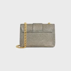 New MINI VICTOIRE in GLITTER TEXTILE Women More Lines·Other Lines