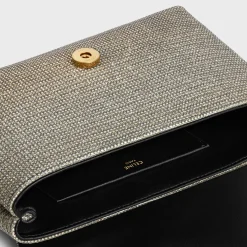 New MINI VICTOIRE in GLITTER TEXTILE Women More Lines·Other Lines
