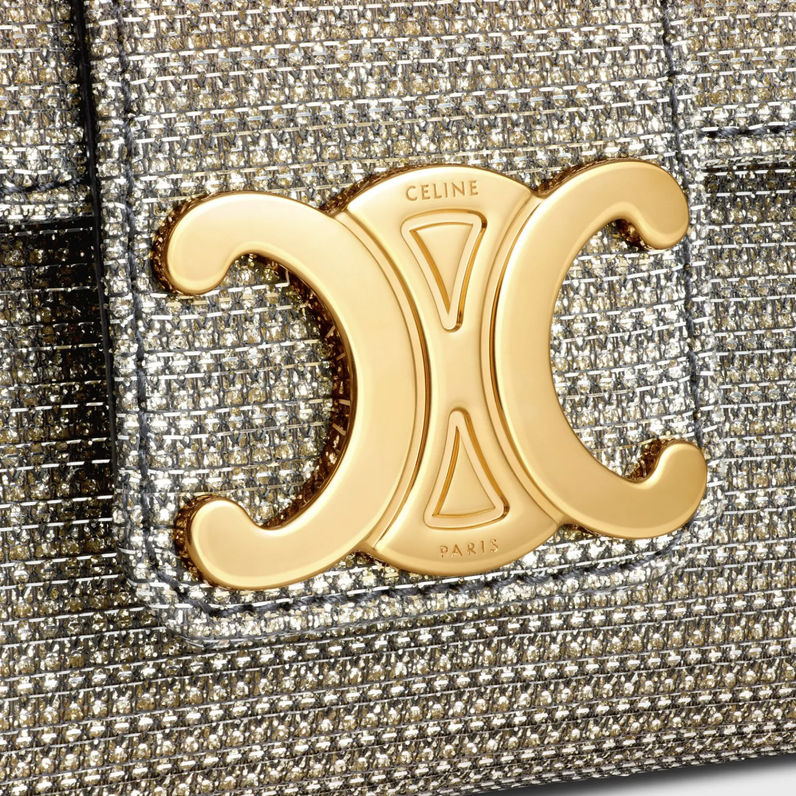 New MINI VICTOIRE in GLITTER TEXTILE Women More Lines·Other Lines