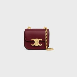 Sale MINI CHAIN CLAUDE in Shiny calfskin Women More Lines·Claude