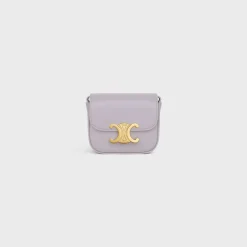 Outlet MINI CLAUDE in Shiny calfskin Women More Lines·Claude