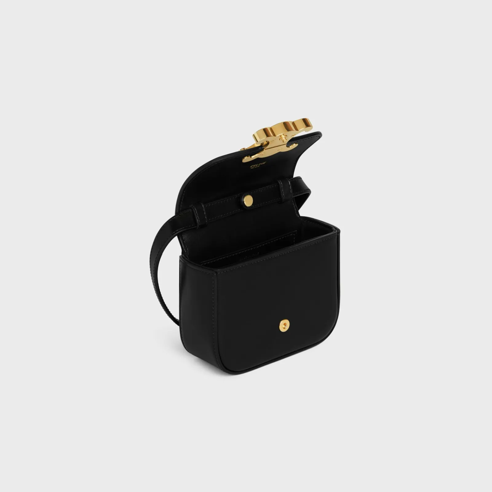 Sale MINI CLAUDE in Shiny calfskin Women More Lines·Claude