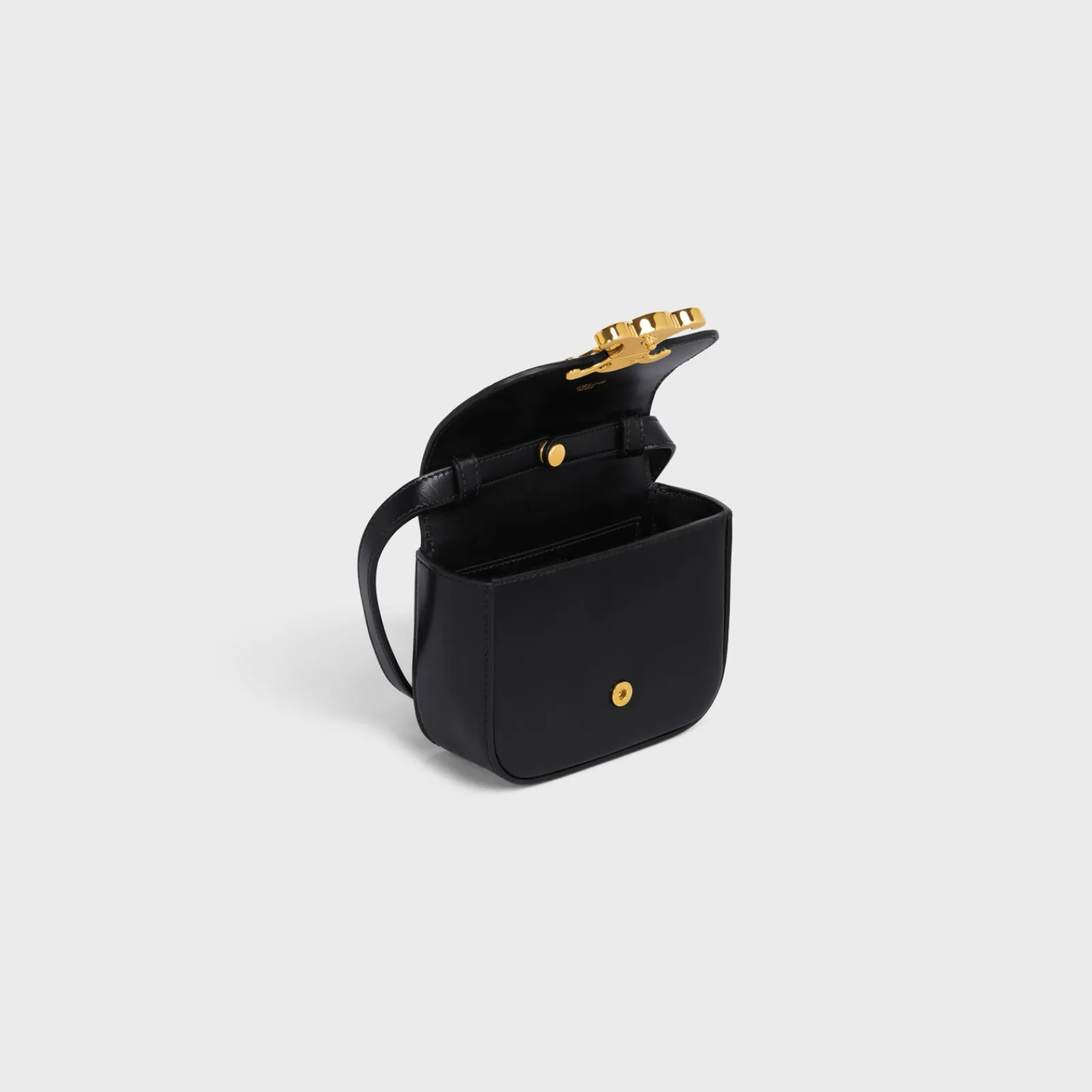 Outlet MINI CLAUDE in Shiny calfskin Women More Lines·Claude
