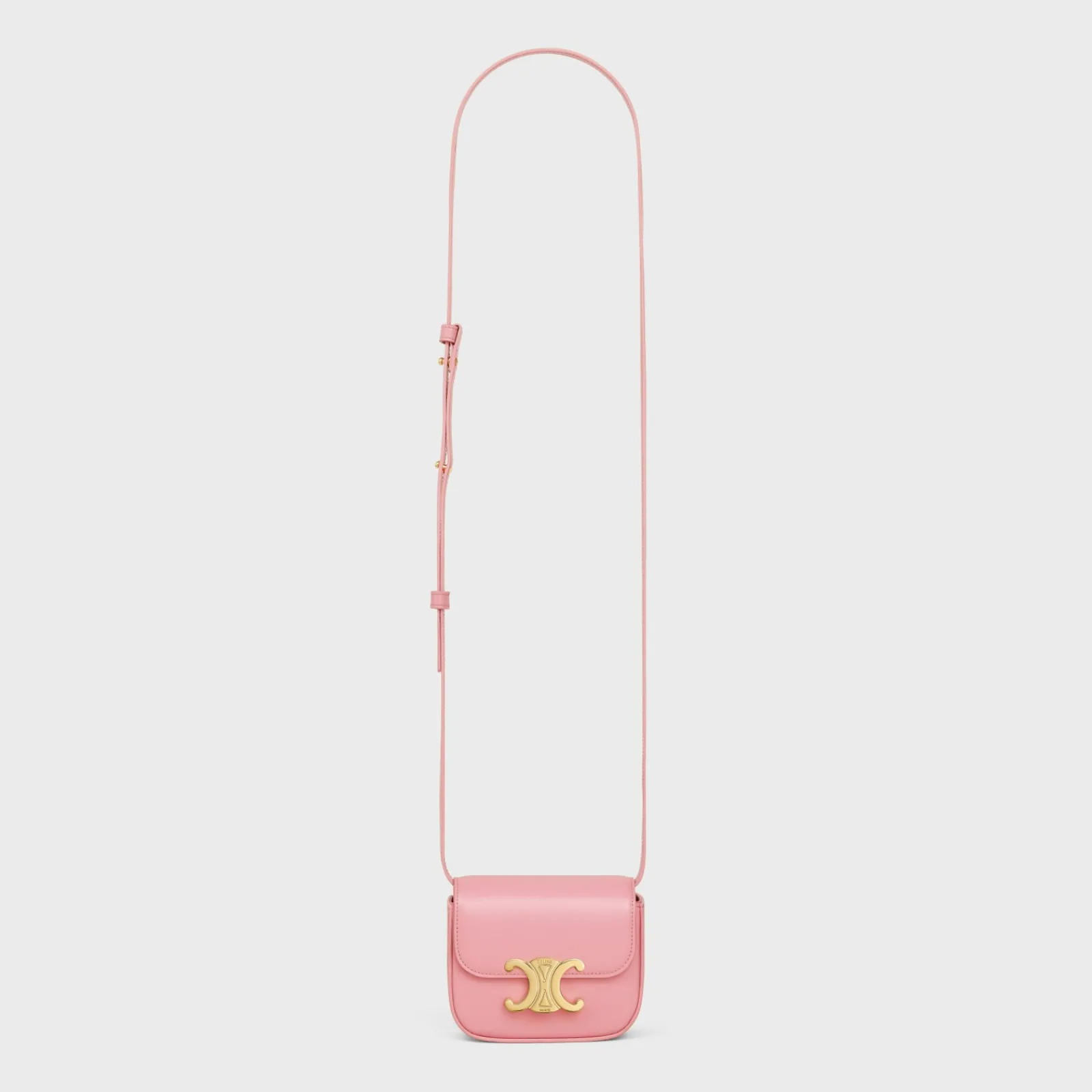 New MINI CLAUDE in Shiny calfskin Women More Lines·Claude