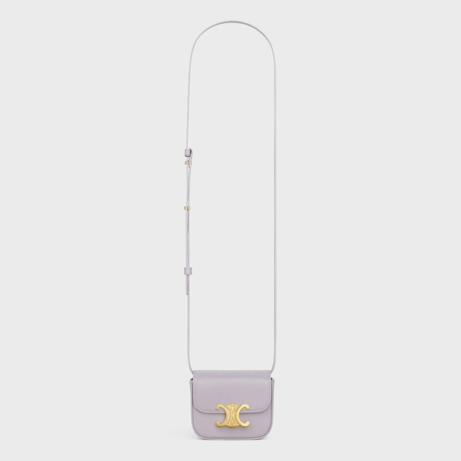 Outlet MINI CLAUDE in Shiny calfskin Women More Lines·Claude