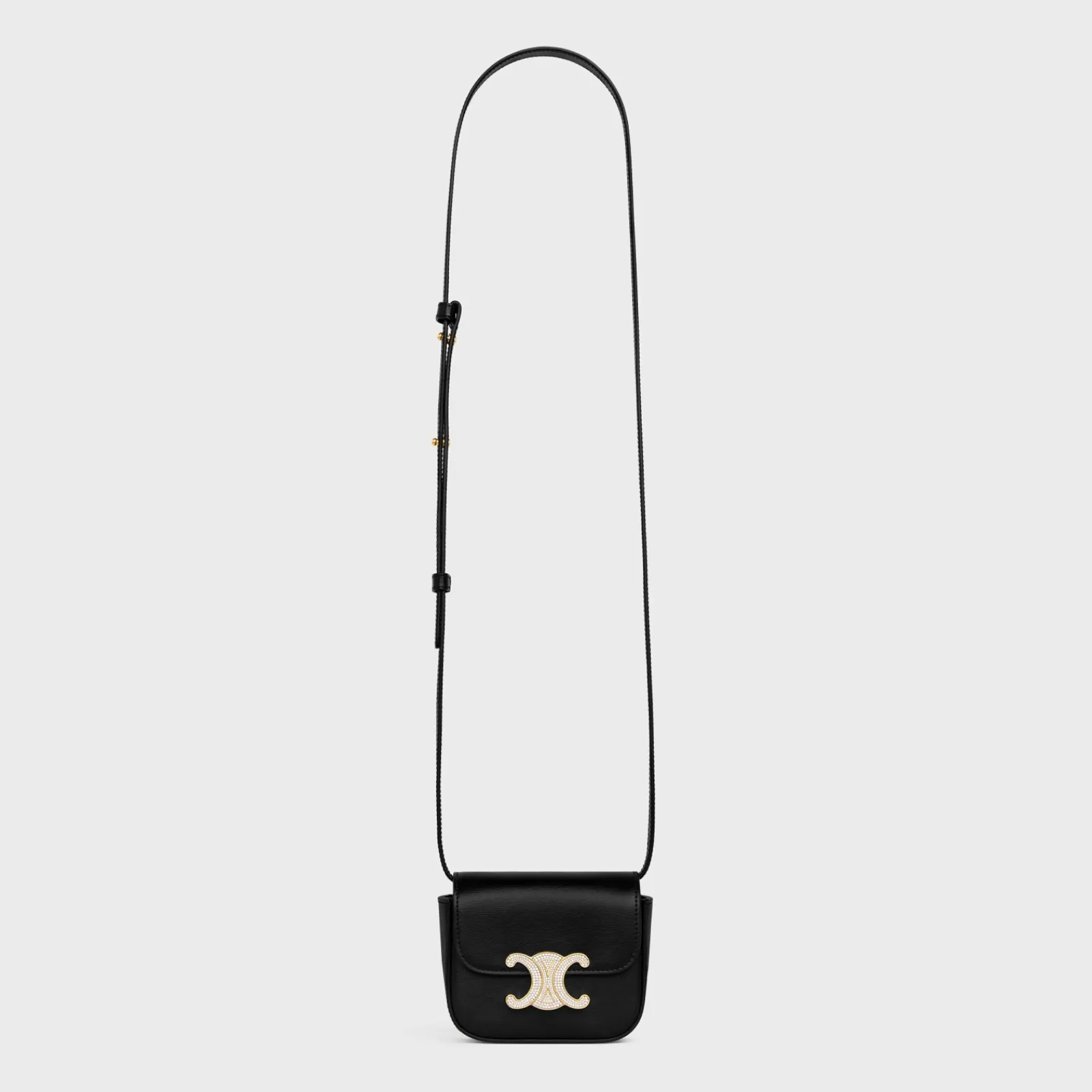 Sale MINI CLAUDE in Shiny calfskin Women More Lines·Claude