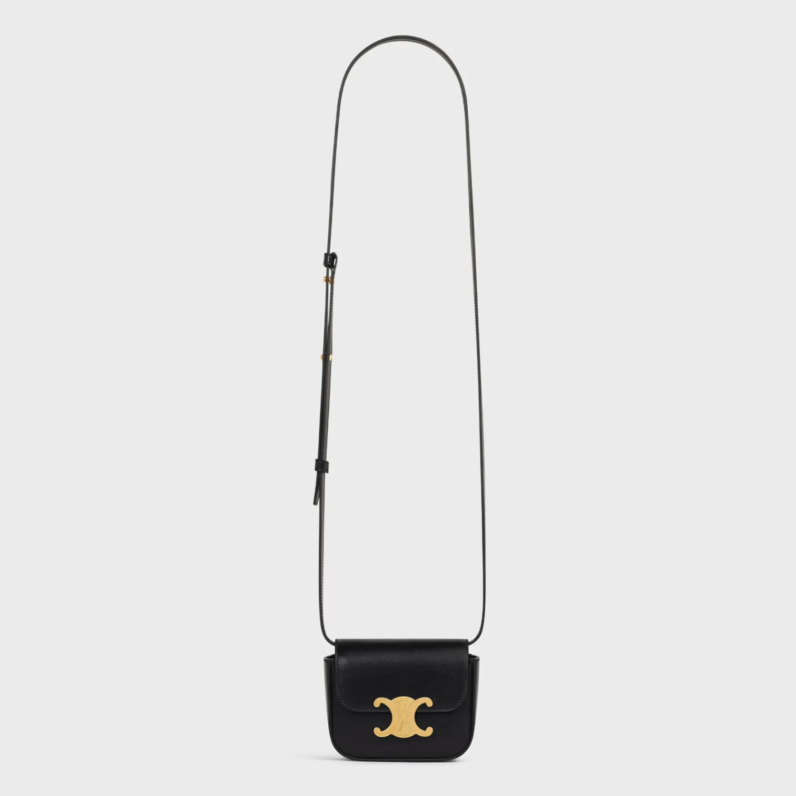 Outlet MINI CLAUDE in Shiny calfskin Women More Lines·Claude