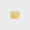New MINI CLAUDE in TRIOMPHE CANVAS BRIGHT YELLOW Women Triomphe Canvas