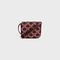 Sale MINI CLAUDE in TRIOMPHE CANVAS TWO-TONE Women Triomphe Canvas | More Lines·Claude