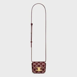 Sale MINI CLAUDE in TRIOMPHE CANVAS TWO-TONE Women Triomphe Canvas | More Lines·Claude