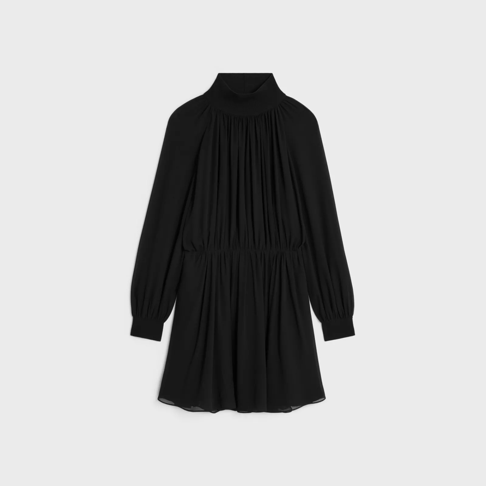 Sale mini dress in silk georgette Women Dresses And Skirts